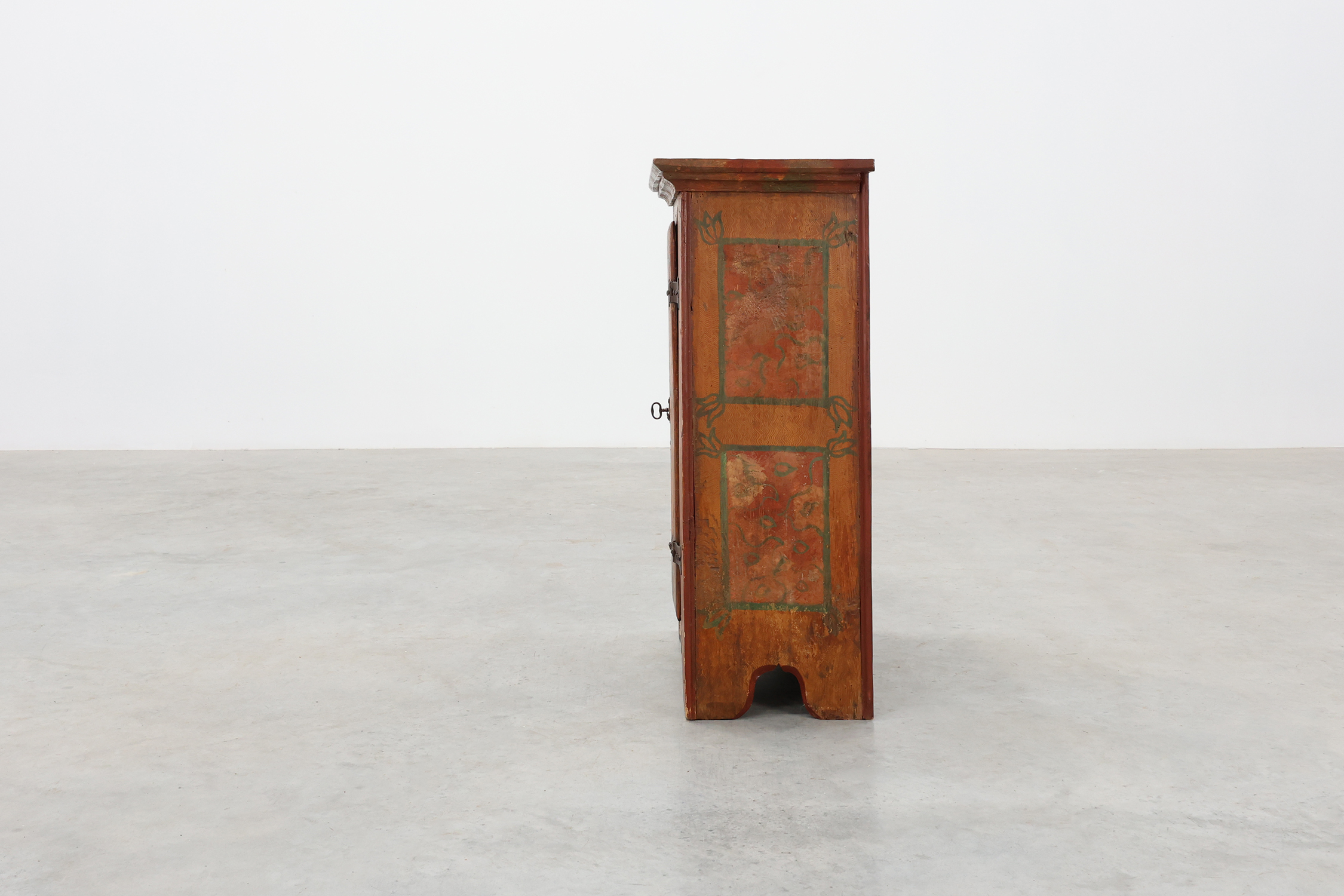 Small Antique Oak Cabinet, France, 18th Centurythumbnail